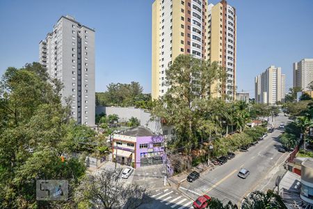 Vista da Sala de apartamento para alugar com 2 quartos, 65m² em Vila Andrade, São Paulo