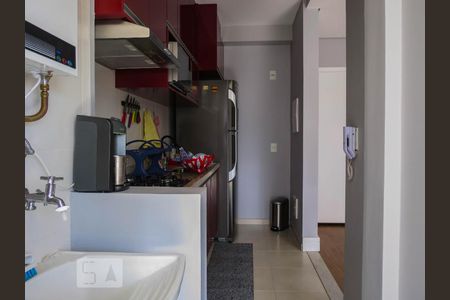 Área de Serviço e Cozinha de apartamento para alugar com 1 quarto, 42m² em Parque Continental, Osasco