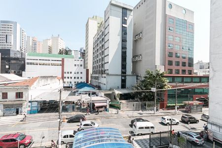 Vista do quarto de kitnet/studio para alugar com 1 quarto, 30m² em Liberdade, São Paulo