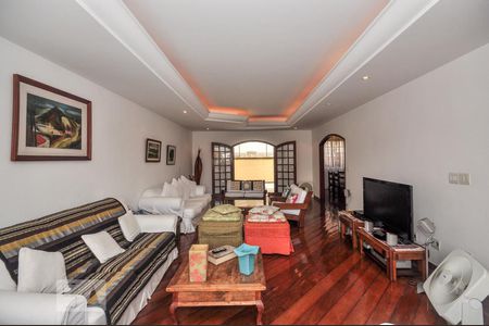 Sala de casa de condomínio à venda com 4 quartos, 483m² em Anil, Rio de Janeiro
