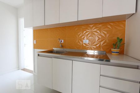 cozinha de apartamento para alugar com 2 quartos, 52m² em Real Parque, São Paulo