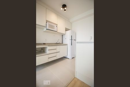 Cozinha de kitnet/studio para alugar com 1 quarto, 35m² em Pinheiros, São Paulo