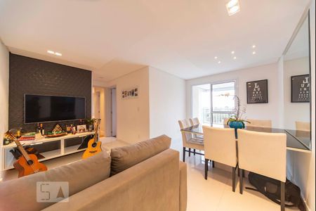 Sala de apartamento para alugar com 2 quartos, 73m² em Vila Valparaíso, Santo André