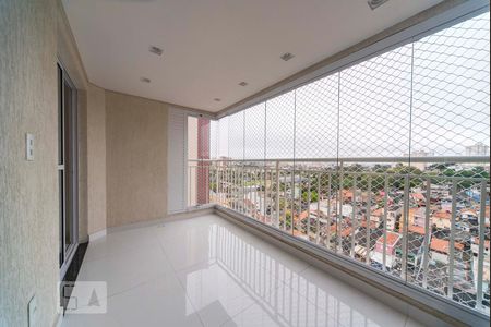 Varanda Gourmet  de apartamento para alugar com 2 quartos, 73m² em Vila Valparaíso, Santo André