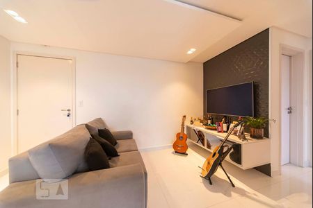 Sala de apartamento para alugar com 2 quartos, 73m² em Vila Valparaíso, Santo André