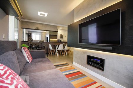 Apartamento à venda com 58m², 1 quarto e 2 vagasSala