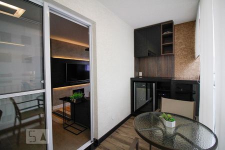 Varanda de apartamento à venda com 1 quarto, 58m² em Alto de Pinheiros, São Paulo
