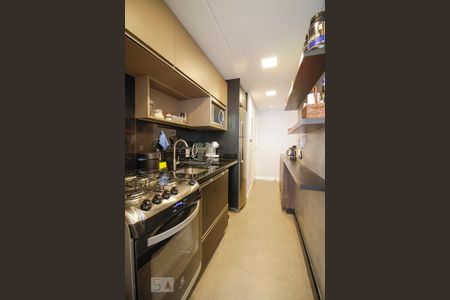 Cozinha de apartamento à venda com 1 quarto, 58m² em Alto de Pinheiros, São Paulo