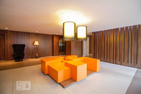 Apartamento à venda com 58m², 1 quarto e 2 vagasHall Social