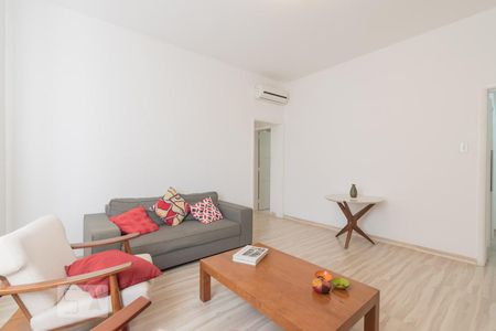 Sala de apartamento para alugar com 2 quartos, 64m² em Botafogo, Rio de Janeiro