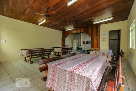 Área comum - Salão de festas de apartamento à venda com 1 quarto, 30m² em Bom Jesus, Porto Alegre