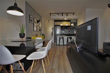 Sala de apartamento à venda com 2 quartos, 66m² em Vila Andrade, São Paulo