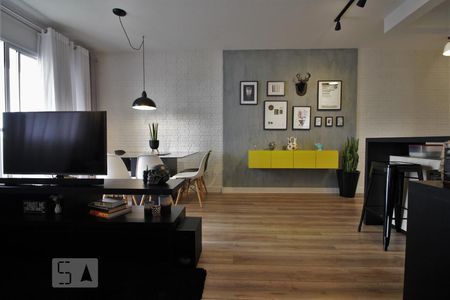 Sala de apartamento à venda com 2 quartos, 66m² em Vila Andrade, São Paulo