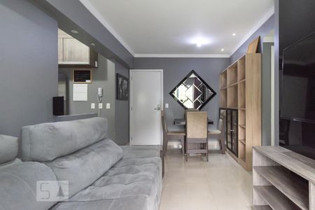 Sala de apartamento à venda com 1 quarto, 54m² em Jardim Santo Amaro, São Paulo