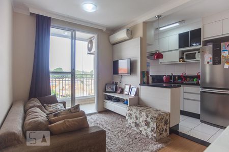 Sala de apartamento para alugar com 2 quartos, 54m² em Parque Industrial, Campinas