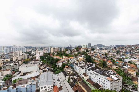 Vista dos quartos e da sala de apartamento para alugar com 2 quartos, 90m² em Rio Comprido, Rio de Janeiro