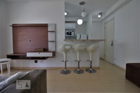 Sala de apartamento para alugar com 2 quartos, 50m² em Parque Reboucas, São Paulo