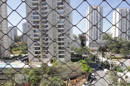 Vista da varanda de apartamento para alugar com 2 quartos, 50m² em Parque Reboucas, São Paulo