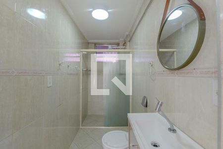 Banheiro de kitnet/studio para alugar com 1 quarto, 37m² em Bela Vista, São Paulo