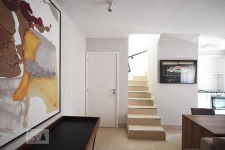 Detalhe da Sala de apartamento para alugar com 1 quarto, 138m² em Jardim Leonor, São Paulo