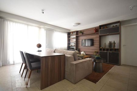 Sala de apartamento para alugar com 1 quarto, 138m² em Jardim Leonor, São Paulo