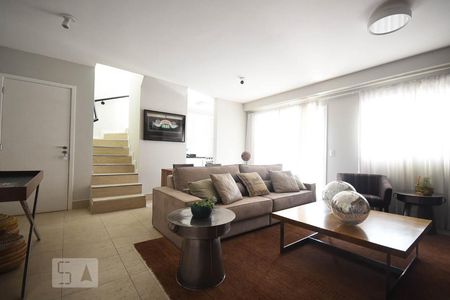 Sala de apartamento para alugar com 1 quarto, 138m² em Jardim Leonor, São Paulo