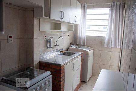 Cozinha de apartamento à venda com 1 quarto, 44m² em Partenon, Porto Alegre