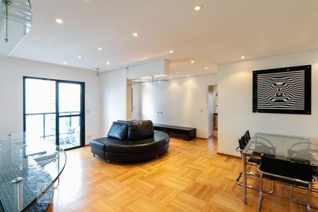 Sala  de apartamento para alugar com 1 quarto, 90m² em Vila Regente Feijó, São Paulo