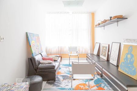 Sala de apartamento à venda com 3 quartos, 104m² em República, São Paulo