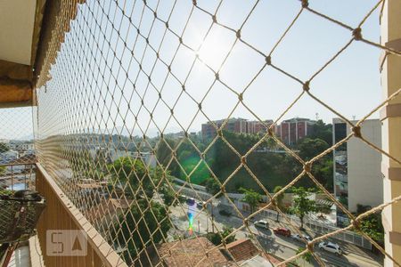 Vista Varanda Sala, Quarto 1 e Suíte de apartamento à venda com 3 quartos, 74m² em Pechincha, Rio de Janeiro