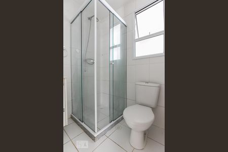 Banheiro da Suíte de apartamento para alugar com 3 quartos, 80m² em Rudge Ramos, São Bernardo do Campo