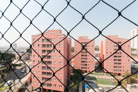 Vista da sala  de apartamento para alugar com 2 quartos, 58m² em Vila Firmiano Pinto, São Paulo