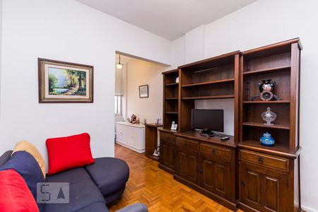 Sala de apartamento para alugar com 1 quarto, 50m² em Botafogo, Rio de Janeiro