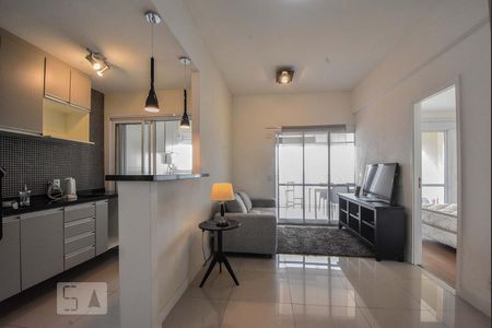 Sala de apartamento para alugar com 1 quarto, 51m² em Vila Gertrudes, São Paulo