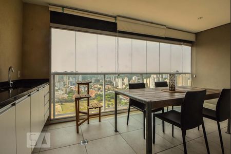 Varanda de apartamento para alugar com 1 quarto, 51m² em Vila Gertrudes, São Paulo
