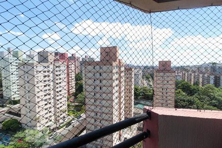 Varanda da sala de apartamento para alugar com 2 quartos, 52m² em Jardim Celeste, São Paulo