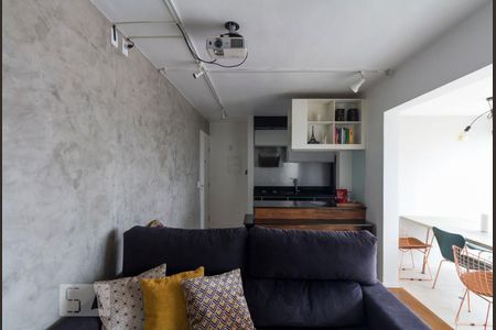 Sala de apartamento para alugar com 2 quartos, 64m² em Parque Imperial, São Paulo