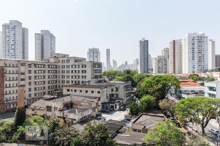 Vista varanda de apartamento à venda com 2 quartos, 72m² em Vila Romana, São Paulo