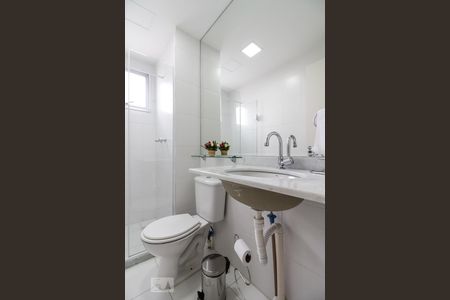 Banheiro de apartamento para alugar com 2 quartos, 53m² em Jaguaré, São Paulo