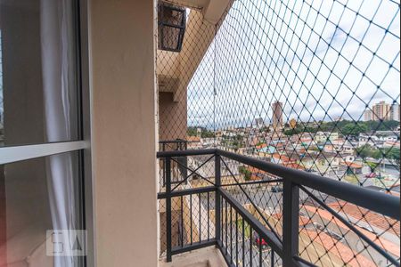 Varanda da Sala de apartamento para alugar com 3 quartos, 61m² em Jardim Stella, Santo André