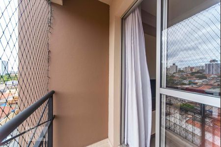 Varanda da Sala de apartamento para alugar com 3 quartos, 61m² em Jardim Stella, Santo André