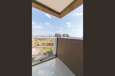 Varanda da Sala de apartamento para alugar com 2 quartos, 56m² em Norte (águas Claras), Brasília