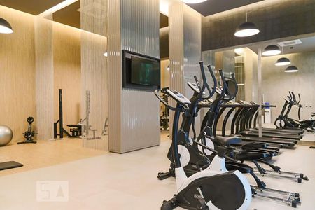 Studio à venda com 28m², 1 quarto e sem vagaAcademia