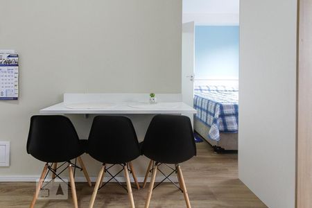 Cozinha de kitnet/studio para alugar com 1 quarto, 26m² em Tatuapé, São Paulo