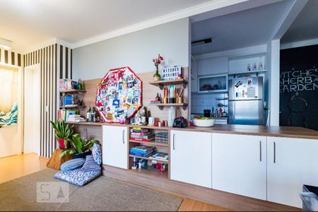 Sala de apartamento para alugar com 2 quartos, 65m² em Loteamento Center Santa Genebra, Campinas