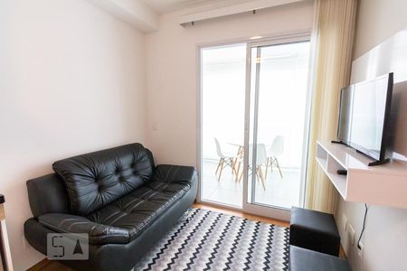 Sala de apartamento para alugar com 1 quarto, 34m² em Barra Funda, São Paulo