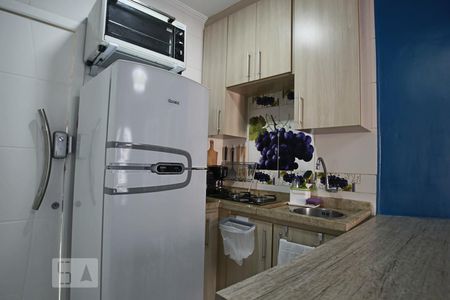 Cozinha de apartamento à venda com 1 quarto, 26m² em Bela Vista, São Paulo