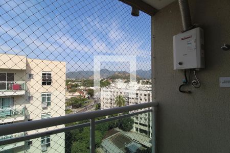 Studio - Varanda de kitnet/studio à venda com 1 quarto, 40m² em Taquara, Rio de Janeiro