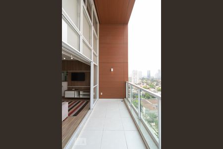 Apartamento à venda com 84m², 1 quarto e 1 vagaVaranda