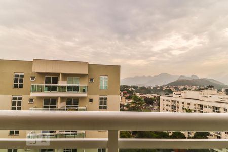 Vista Varanda Sala de apartamento para alugar com 1 quarto, 40m² em Taquara, Rio de Janeiro